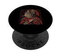 SPQR Empire Roman Legion cat warrior Japanese graphic PopSockets Adhesive PopGrip