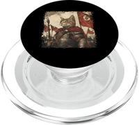 SPQR Empire Roman Legion cat warrior Japanese graphic PopSockets PopGrip for MagSafe