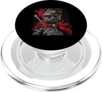 SPQR Empire Roman Legion cat warrior Japanese graphic PopSockets PopGrip for MagSafe
