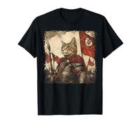 SPQR Empire Roman Legion cat Warrior Japanese Graphic T-Shirt
