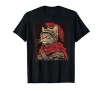 SPQR Empire Roman Legion cat Warrior Japanese Graphic T-Shirt