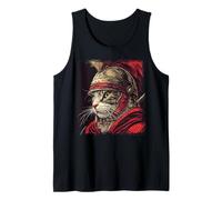 SPQR Empire Roman Legion cat Warrior Japanese Graphic Tank Top