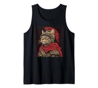 SPQR Empire Roman Legion cat Warrior Japanese Graphic Tank Top