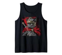 SPQR Empire Roman Legion cat Warrior Japanese Graphic Tank Top