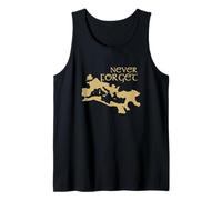 SPQR Never Forget Rome Ancient Roman History Tank Top