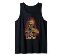 SPQR Roman Centurion Grunge Style Vintage Graphic Tank Top