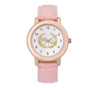 SPQR Roman Empire Emblem Funny Women's Wrist Watch with Leather Strap