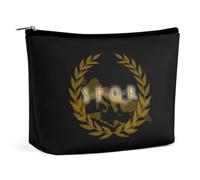 SPQR Roman Empire Fashion Makeup Bag Portable Cosmetic Pouch