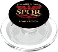 SPQR Roman Legion Roman Empire Legionnaire Discipline PopSockets PopGrip for MagSafe