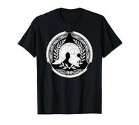 SPQR Roman Legionary Helmet Value Graphic T-Shirt, Men, Black, L