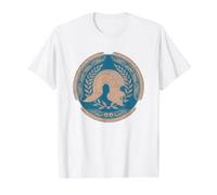 SPQR Roman Legionary Helmet Value Graphic T-Shirt, Men, White, L
