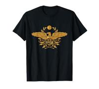 SPQR T-Shirt Roman Empire Eagle Vintage History T-Shirt