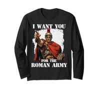 SPQR Warrior Legionnaire Rome's Centurion - Caesar's Long Sleeve T-Shirt