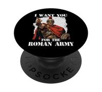 SPQR Warrior Legionnaire Rome's Centurion - Caesar's PopSockets Adhesive PopGrip