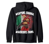 SPQR Warrior Legionnaire Rome's Centurion - Caesar's Zip Hoodie