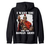 SPQR Warrior Legionnaire Rome's Centurion - Caesar's Zip Hoodie