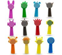 Spr-unk Miniature Figures, 12 pcs Horror Game Figures, Cartoon Action Figures Spr-unk Cake Topper Collectable Figurines Ornaments Birthday Gift Toys for Fans Kid Adult