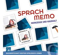 Sprachmemo: Werkzeuge und Haushalt