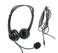 Spracht ZUM3500 ZUM 3500 Stereo 3.5mm and USB Dual Ear Universal Headset Earphones with Microphone