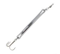 Sprat Cebar Silver Fishing Lure Bar Style Designed for Sea Pollock and Mackerelstick with Flexible Movement and Zinc Alloy Build for Long Casting (61g)