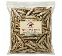 Sprats Dog Treats 2kg | Omega 3 Rich Natural Dog Treats | Air Dried Sprats for Dogs | Training Treats for Dogs | Fish Dog Treats for Small, Medium & Senior | By Trusty Pet Supplies