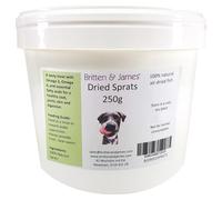 Sprats for Dogs - Natural, Air Dried Fish Treat by Britten and James