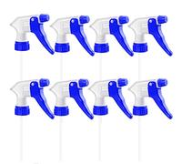 Spray Bottle Nozzles Plastic Heavy Duty Trigger Spray Nozzle Replacement Head Leak Proof Water Bottle Spray Nozzles Adjustable Head Sprayer (8, Blue)