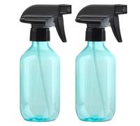 Spray Bottles 2 Pack 10 oz Plastic Squirt Bottles with Adjustable Nozzle