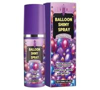Spray Brillant Pour Balloons 30 ml - Brillance Intense Décorative Résistante À L'eau - Effet Lumineux Séchage Rapide Pour Balloons Latex, Aluminium, Transparent, Fêtes Et Événements