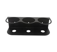 Spray Can Holder, Heavy Duty Craft Paint Bottle Organizer Carbon Steel Storage Rack with Mounting Accessories Spray Bottle Holder Wall Mount Water Bottle Organizer for Garage
