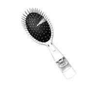 Spray Comb - Portable Smoothing Brush | Water Mist Comb | Detangling Massage Tool | Multifunction Styling Grooming Cleaning Device | Lightweight Travel Salon Home Use ABS Design