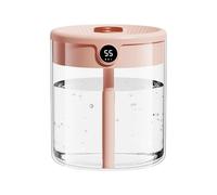 Spray Cool Mist Humidifier - 2L Tank Bedroom Air Moisture Device, Automatic Humidity Sensor, Digital Display Desk Diffuser For Home Office | Air Comfort Improvement, Sleep Quality Support, Indoor