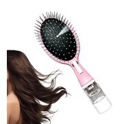 Spray Cushion Brush - 2 In 1 Hair Styling Comb Mist Dispenser, Smoothing Detangling Tool Liquid Spray, Portable Grooming Device | Salon Home Travel Beauty Care Hair Water Control