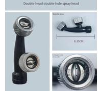Spray fan nozzle for garden and For agricultural irrigation, high pressure and water saving, multiple hole designs for effective watering and humidification in outdoor settings (K-5 three holes)