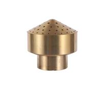 Spray Fountain Nozzle 1/4" 1/2" 3/4" 1" 1.5" 2" Female Thread Firework Fountain Brass Scattering Nozzle Sprinkler Garden Park Hotel Pond Landscape Tool(3I4 inch)