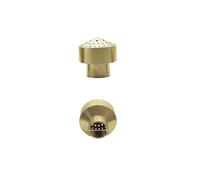 Spray Fountain Nozzle 1 Pc Brass 1/4" 1/2" 3/4" Female Thread Fireworks Type Fountain Nozzles Copper Scattering Sprinkler Garden Landscape Fountains(1I2 inch)