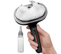 Spray Groomer Comb, Pet Steam Brush, Misting Deshedding Comb, Practical Present, Easy To Transport, 8.3cm, For Dogs & Cats, Gentle Grooming & Hair Removal