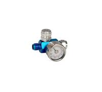 Spray Gun Inline Air Regulator With Gauge - 1/4Bsp Thread. Supplied In Printed Colour Box