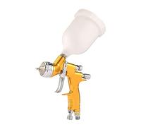 Spray Gun Painting Gun 1.3mm Nozzle Paint Gun Water Based Air Spray Gun Airbrush for Painting Car Furniture(1.3mm Golden GTI PRO)