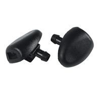 Spray Jets Compatible with Peugeot for 407 2003 2004 2005 2006 2007 2008 2009 2010 2Pcs Car Front Windshield Washer Nozzles Sprayer OEM: 6438J2 6438E6