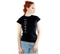 Spray Logo Cotton T-Shirt Justice League Black XL