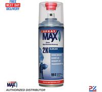 Spraymax 2K Clear Coat Spray Paint - Gloss High Pressure Sealant - 400ml Can