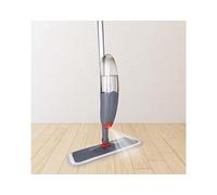 Dirt Devil Spray Mop - 360° Rotating Mop with Cloth - 640ml Refill - Wet & Dry Use - Plastic - Grey