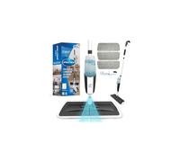 Spray Mop with Washable Pads Floor Mop with Spray, 360 Swivel Head, Wet and Dry, Free Scraper and 3 Microfibre Replacement Head Pads - Mops for Clea