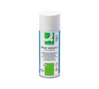Spray Mount Q-Connect Quick Mount Aerosol 400ml KF01071 x 6 tins BULK BUY