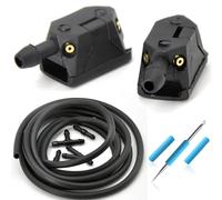 Spray Nozzles Compatible with C&itroen for C4 for Picasso C8 C1 C2 C3 C4 for XSARA C5 C7 Car Windscreen Washer Wiper Water Spray Nozzles(with Regulator)