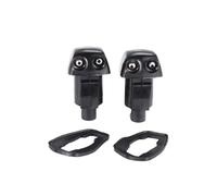 Spray Nozzles Compatible with Jeep for Grand for Cherokee WK 2005-2011 OEM:55079049AA 55372143AB 8265A127 Plastic Windshield Washer Nozzle(RG001)