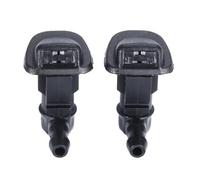 Spray Nozzles Compatible with Jeep for Wrangler JK 2013-2017 OEM:68164356AB 2Pcs Plastic Windshield Windscreen Wiper Washer Water Spray Nozzles