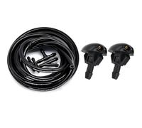 Spray Nozzles Compatible with Nissan for Frontier D22 1998-2004 for Pulsar N15 N16 1995-2005 for Pathfinder for R50 1995-2004 Front Windshield Wiper Washer Nozzle Hose(Nozzle and 2m Hose)