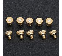 Spray Nozzles for Garden Hose, Water Hose Nozzle Low Pressure Atomizing Sprayer Nozzle Brass 10pcs Tap Water Garden Hose Sprayer Nozzle Water Misting Sprinkle 0.5mm